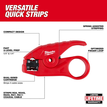 Milwaukee 48-22-3064 Coax Cable Stripper