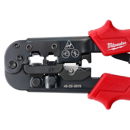 Milwaukee 48-22-3076 Ratcheting Modular Crimper & Stripper