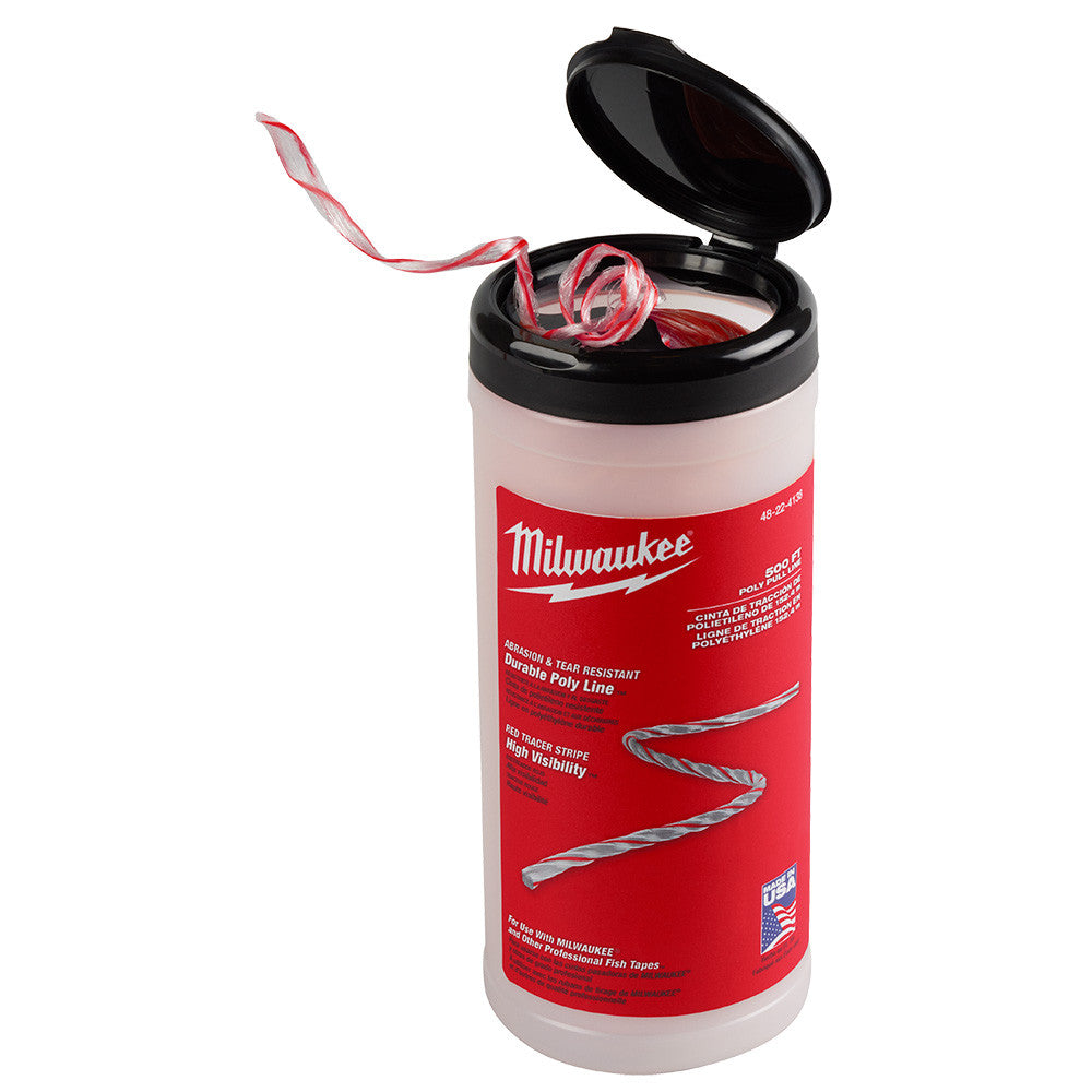 Milwaukee 48-22-4138 500 ft. Poly Pull Line