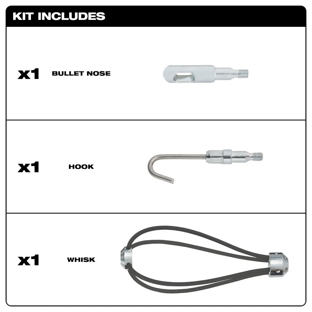 Milwaukee 48-22-4157 3pc Fish Stick Accessory Kit
