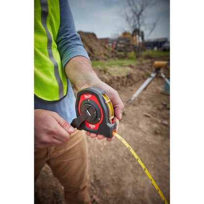 Milwaukee 48-22-5101 100 ft. Closed Reel Long Tape Measure