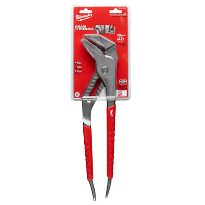 Milwaukee 48-22-6316 16 inch Comfort Grip Straight-Jaw Pliers showing pliers in packaging