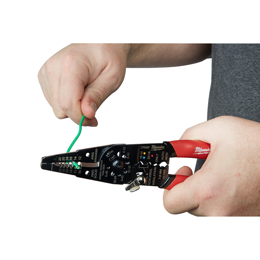 Milwaukee 48-22-6579 Multi-Purpose Wire Stripper with Crimper