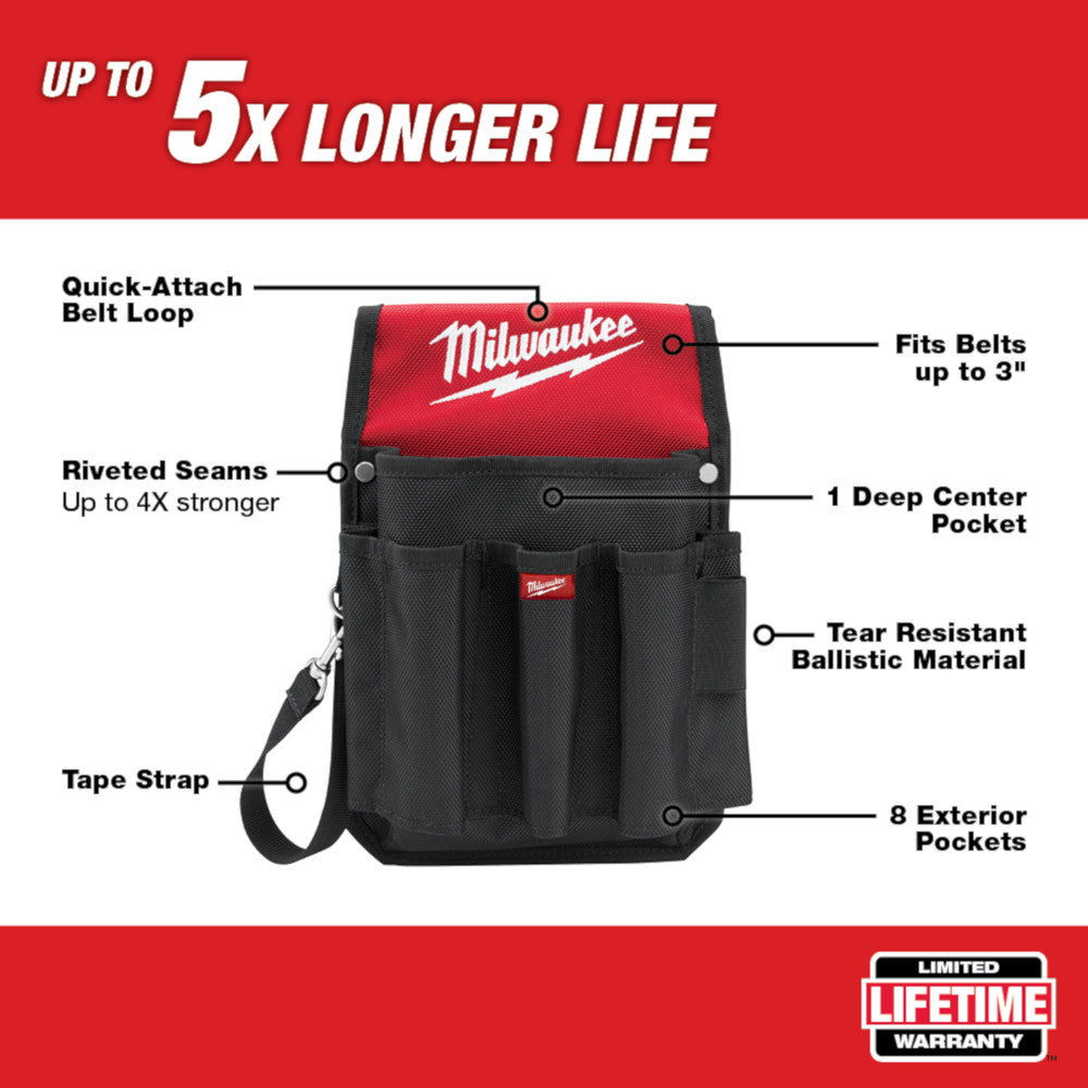 Milwaukee 48-22-8119 9-Pocket Utility Pouch
