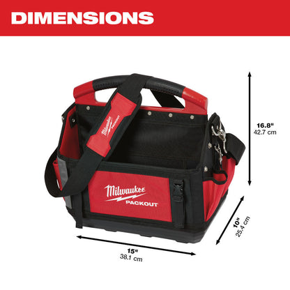 Milwaukee 48-22-8315 31-Pocket 15-Inch PACKOUT Tote