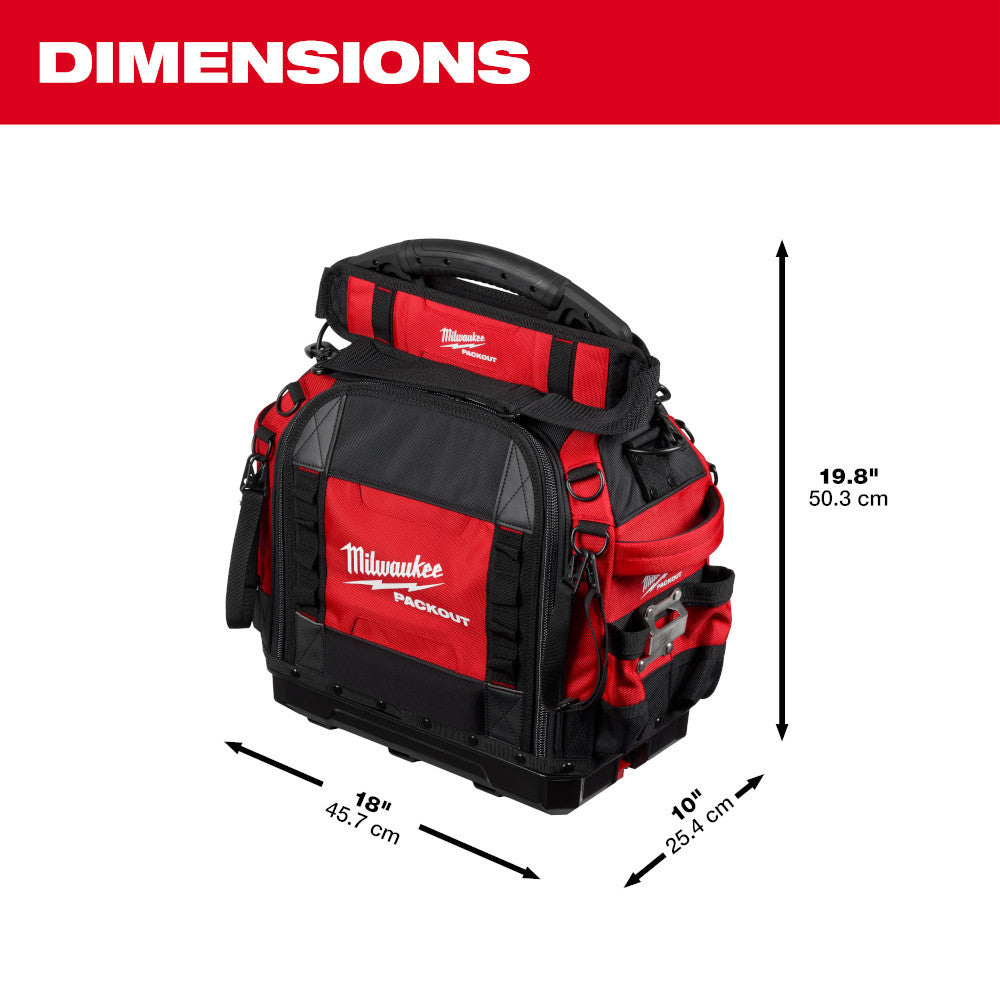 Milwaukee 48-22-8316 PACKOUT 65-Pocket 15 inch Structured Tool Bag