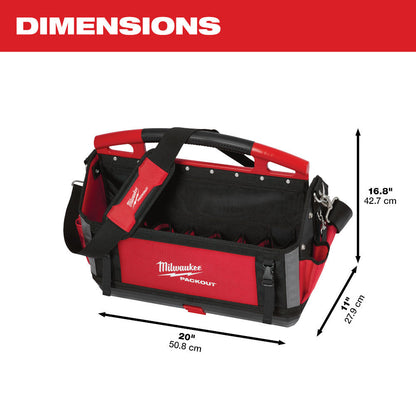 Milwaukee 48-22-8320 32-Pocket 20-inch PACKOUT Tote
