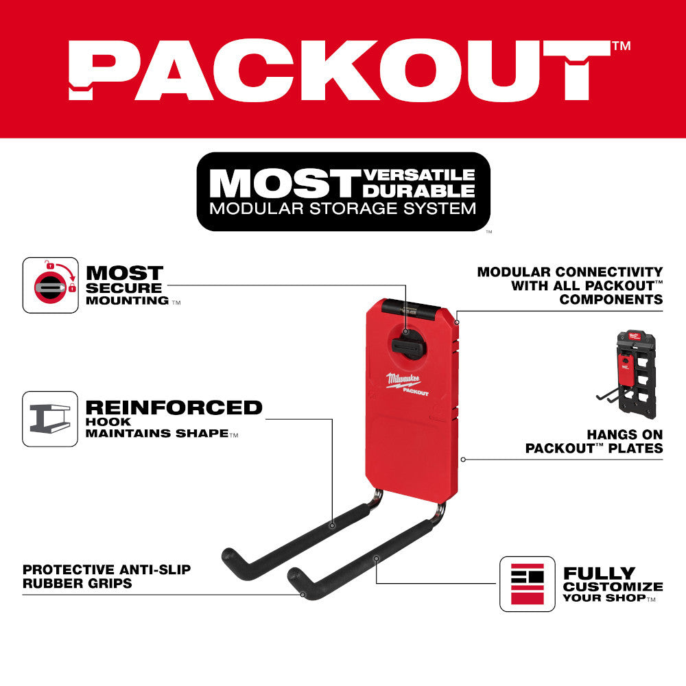 Milwaukee 48-22-8330 PACKOUT 9 inch Straight Hook