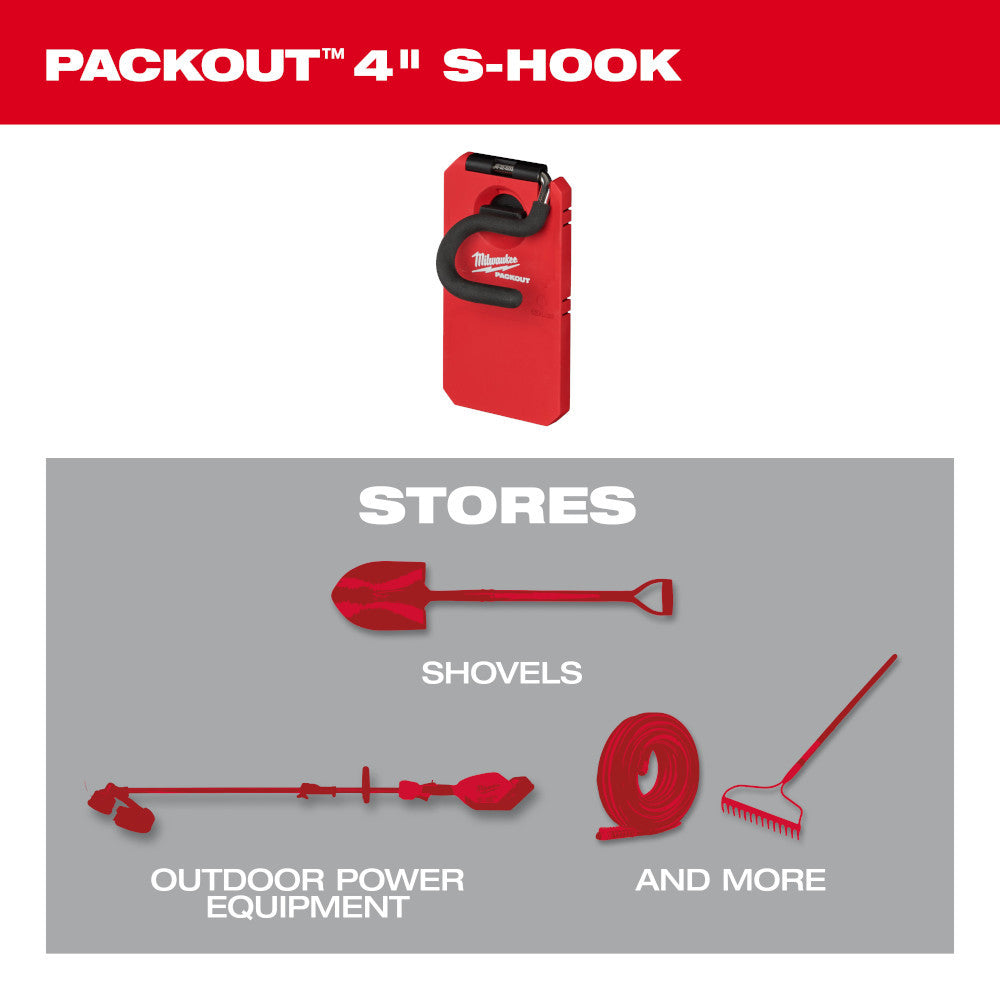 Milwaukee 48-22-8333 PACKOUT 4 inch S-Hook