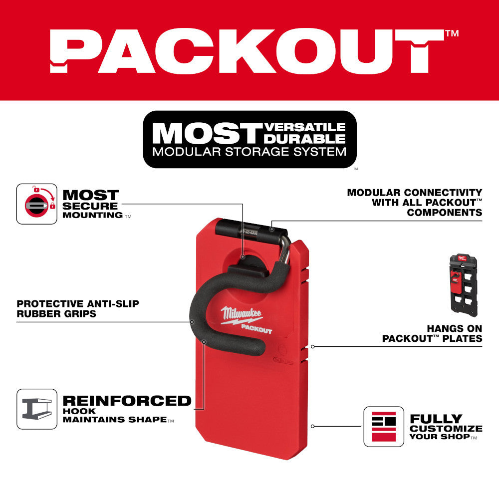 Milwaukee 48-22-8333 PACKOUT 4 inch S-Hook