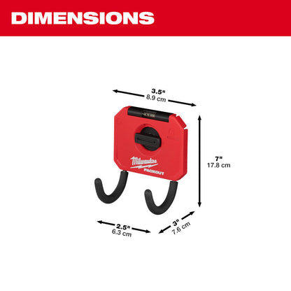 Milwaukee 48-22-8335 PACKOUT 3 inch Curved Hook