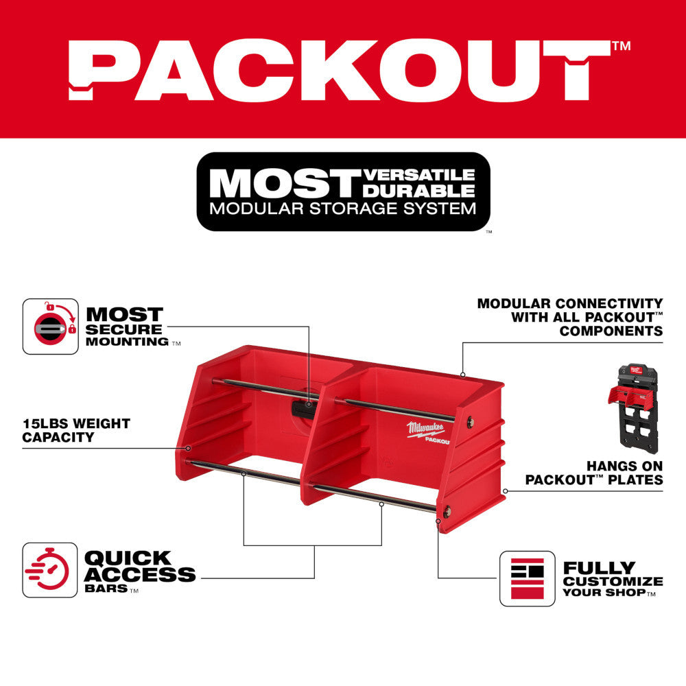 Milwaukee 48-22-8340 PACKOUT Tool Rack