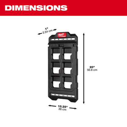 Milwaukee 48-22-8496 Compact Large Wall Plate