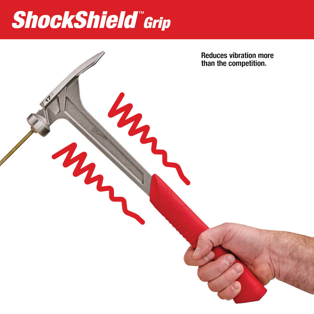 Milwaukee 48-22-9022 22oz Milled Face Framing Hammer