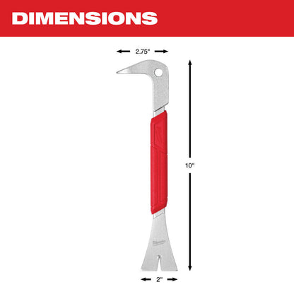Milwaukee 48-22-9033 10 inch Molding Puller Pry Bar