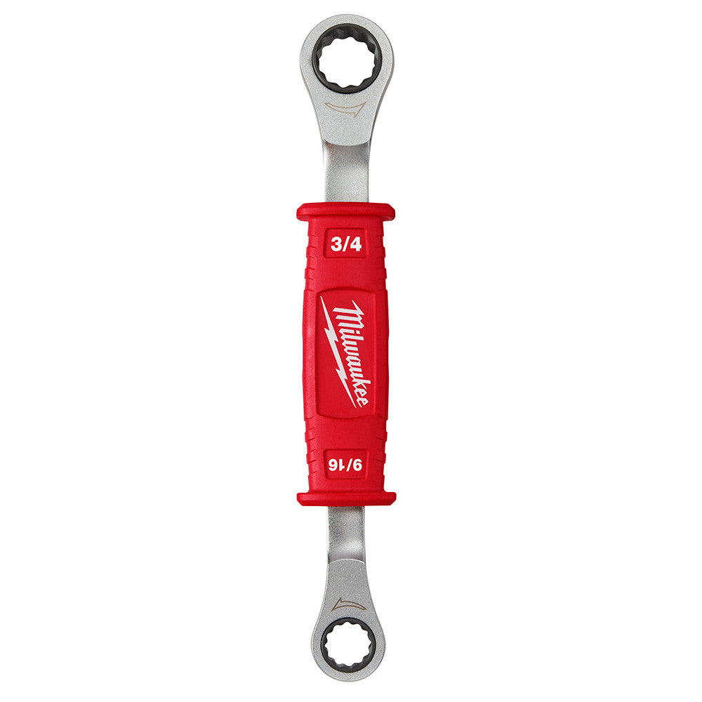Milwaukee 48-22-9211 Lineman foots 2-In-1 Insulated Ratcheting Box Wrench