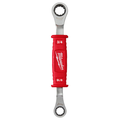 Milwaukee 48-22-9211 Lineman foots 2-In-1 Insulated Ratcheting Box Wrench