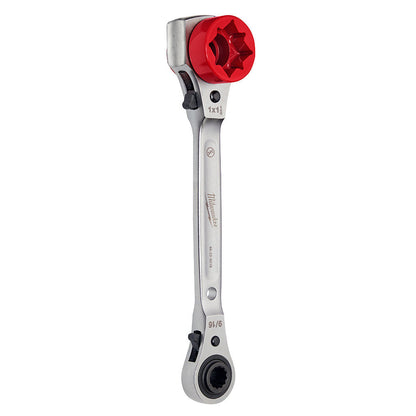 Milwaukee 48-22-9216 Lineman foots 5-In-1 Insulated Ratcheting Box Wrench