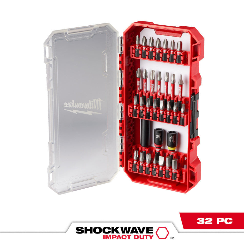 Milwaukee 48-32-4004 32pc SHOCKWAVE Impact Duty Driver Bit Set