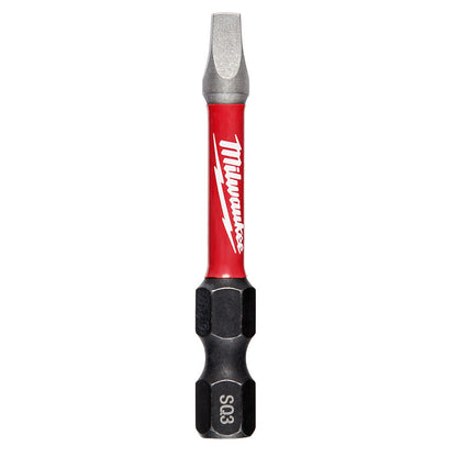 Milwaukee 48-32-4473 SHOCKWAVE Impact Duty 2 inch x #3 Square Power Bit