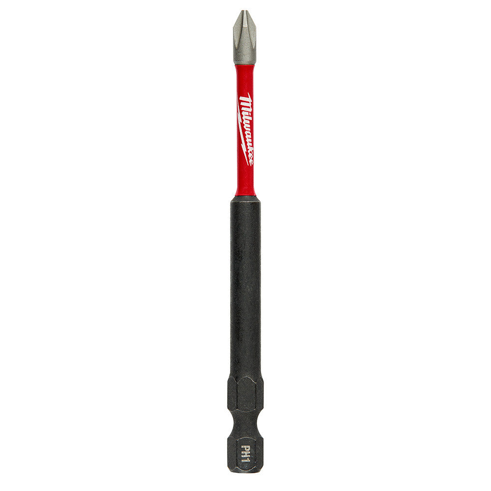 Milwaukee 48-32-4560 SHOCKWAVE Impact Duty 3-1/2 inch x #1 Phillips Power Bit