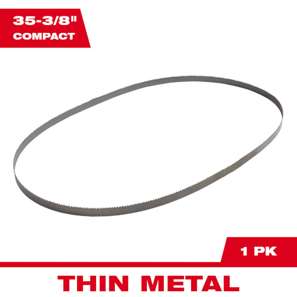 Milwaukee 48-39-0528 35-3/8 inch 18 TPI Compact Portable Band Saw Blade
