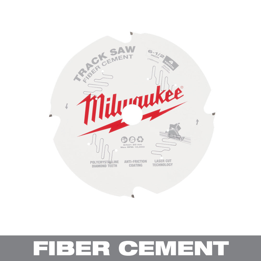 Milwaukee 48-40-0670 6-1/2 inch 4T Fiber Cement Track Saw Blade