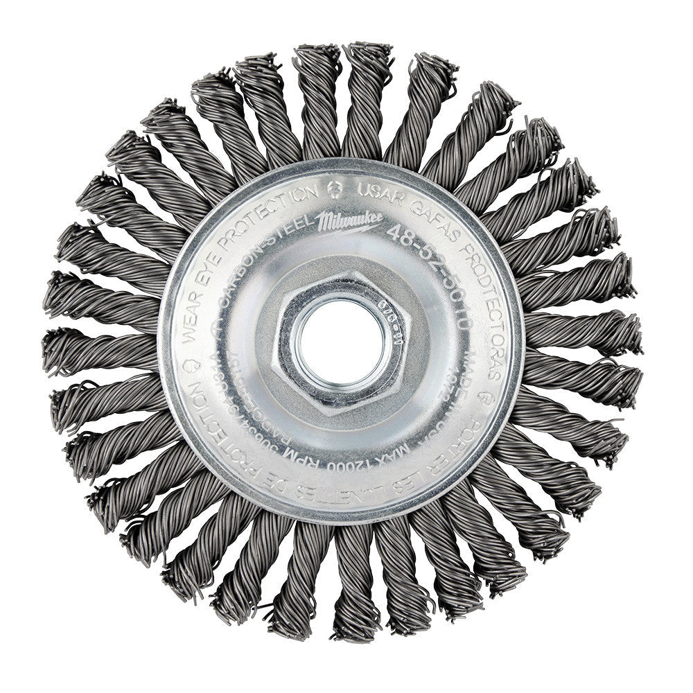 Milwaukee 48-52-5010 4-inch Carbon Steel Stringer Bead Wheel