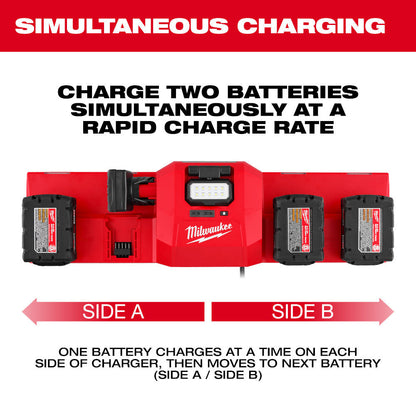 Milwaukee 48-59-1804 M18 / M12 Gangbox Rapid Battery Charger