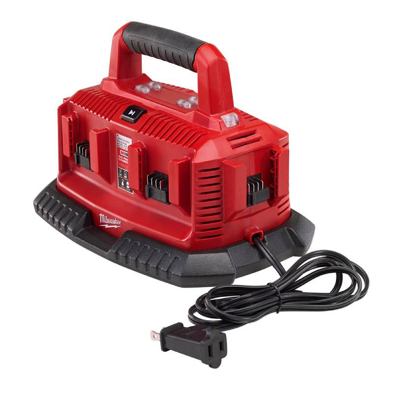 Milwaukee 48-59-1806 M18 6-Port Sequential Battery Charging Station