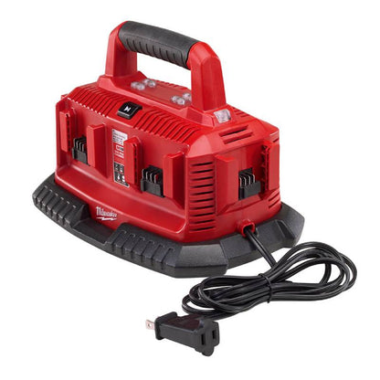 Milwaukee 48-59-1806 M18 6-Port Sequential Battery Charging Station