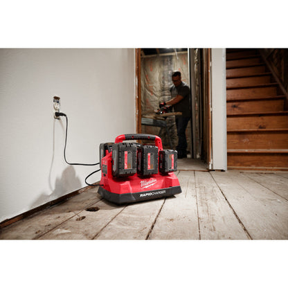 Milwaukee 48-59-1809 PACKOUT Six Bay Rapid Charger