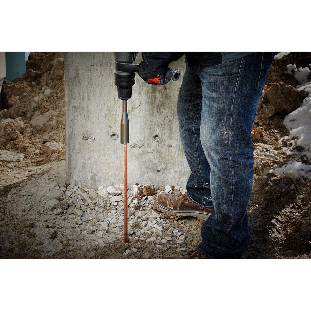 Milwaukee 48-62-4091 9-3/4 Inch SDS-MAX Demo Ground Rod Driver