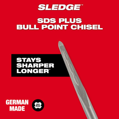 Milwaukee 48-62-6050 10 inch SDS PLUS SLEDGE Bull Point Chisel