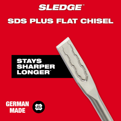 Milwaukee 48-62-6052 1 inch x 16 inch SDS PLUS SLEDGE Flat Chisel