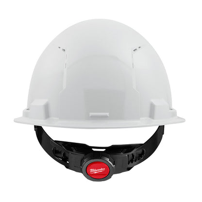 Milwaukee 48-73-1200 BOLT White Type 1 Class C Front Brim Vented Hard Hat with 4 Point Ratcheting Suspension