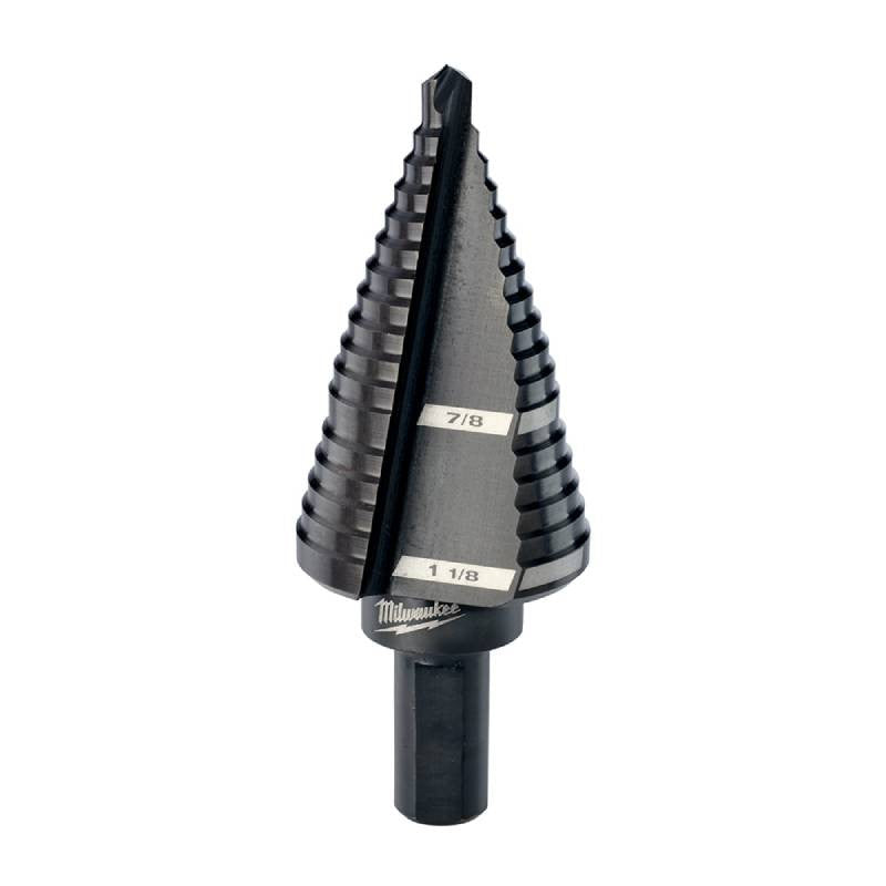 Milwaukee 48-89-9209 #9 Step Drill Bit 7/8 inch & 1-1/8 inch - 2 Steps