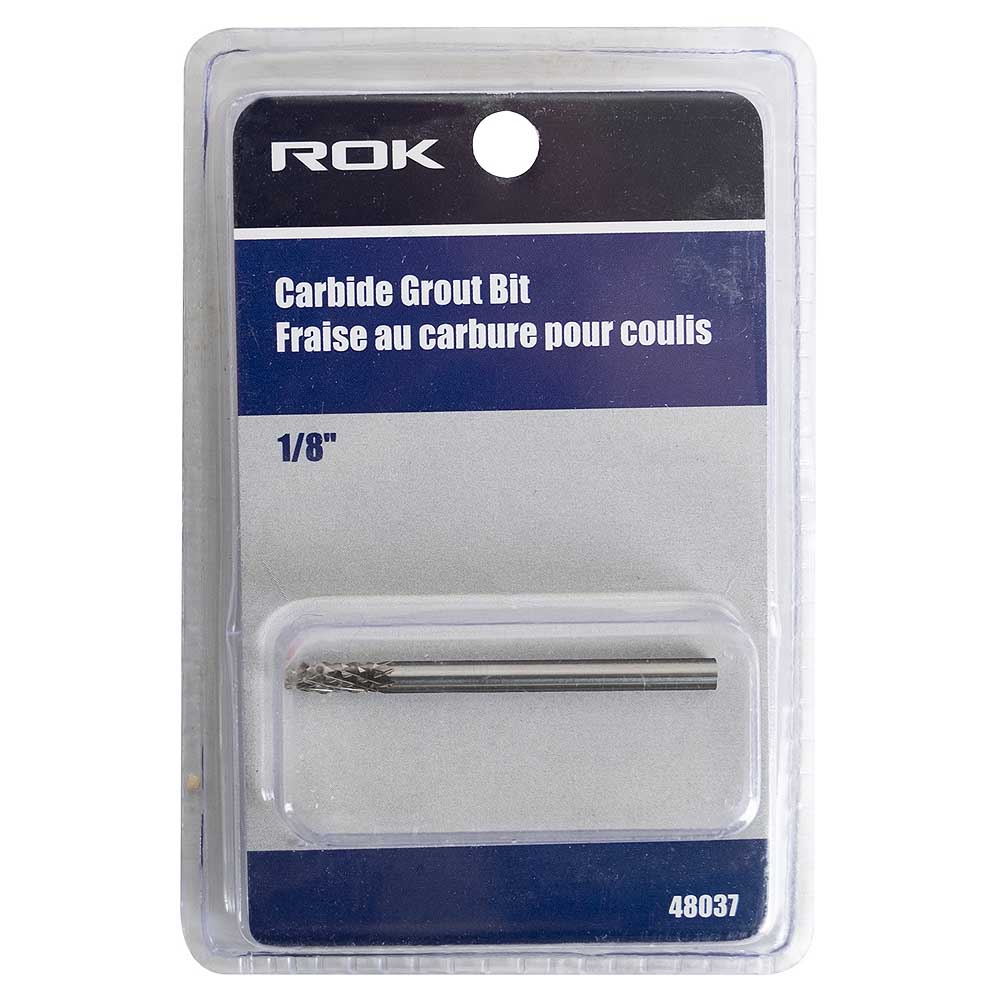 ROK 1/8in Grout Carbide Cutter Rotary Bit