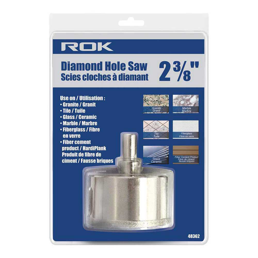 ROK 48362 2-3/8 Inch Diamond Hole Saw