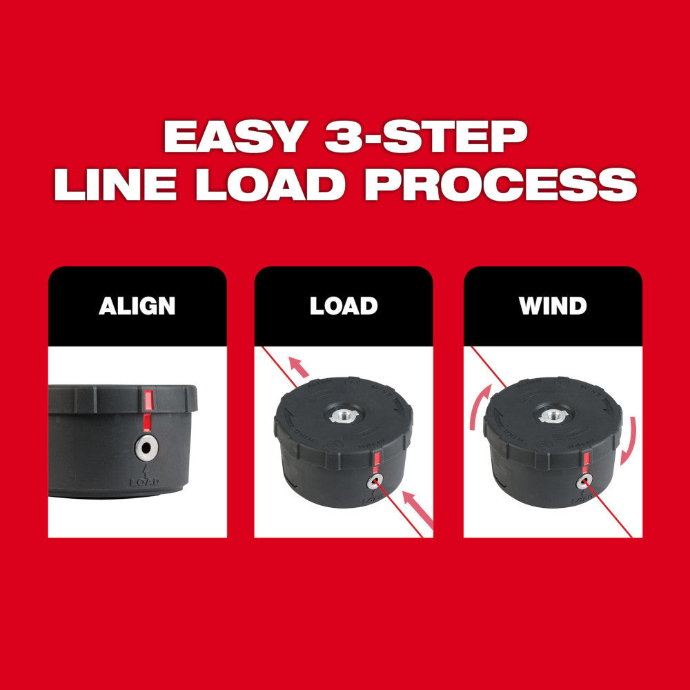 Milwaukee 49-16-2748 Replacement M18 Easy Load Trimmer Head