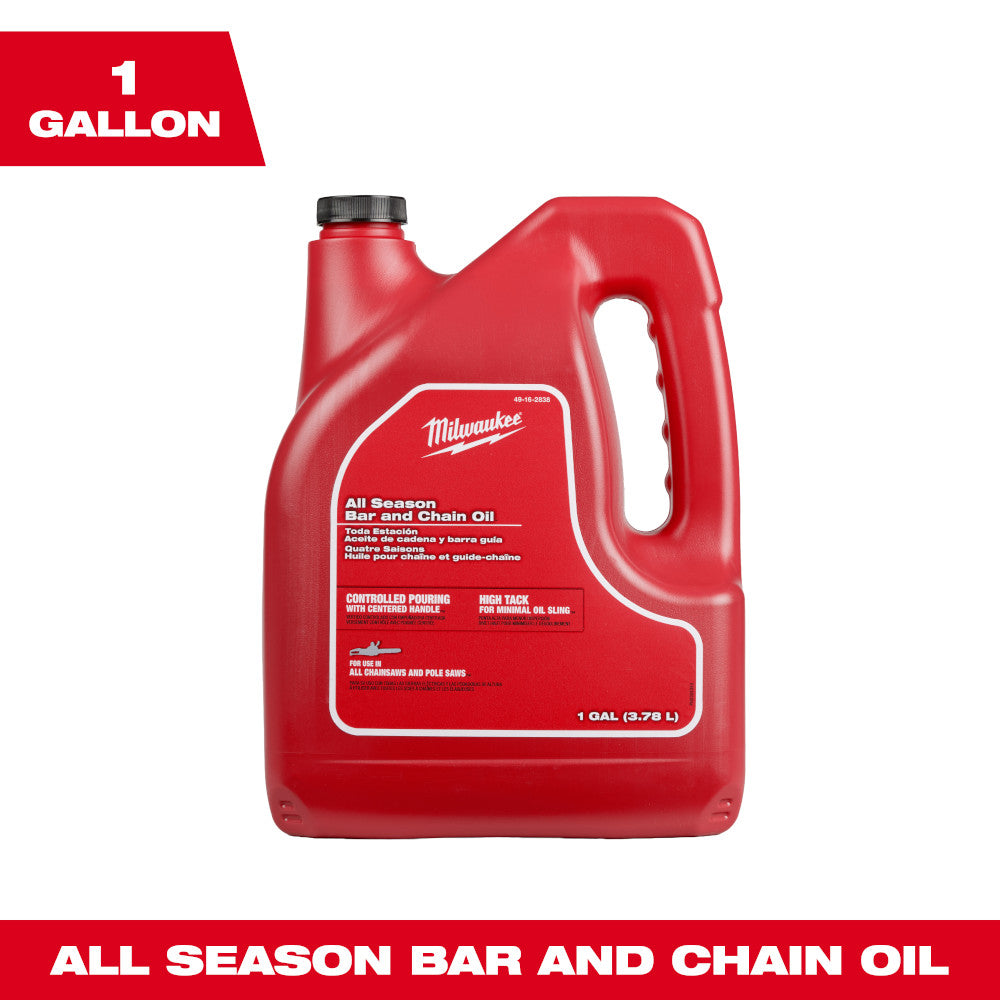 Milwaukee 1 Gallon All Season Bar and Chain Oil