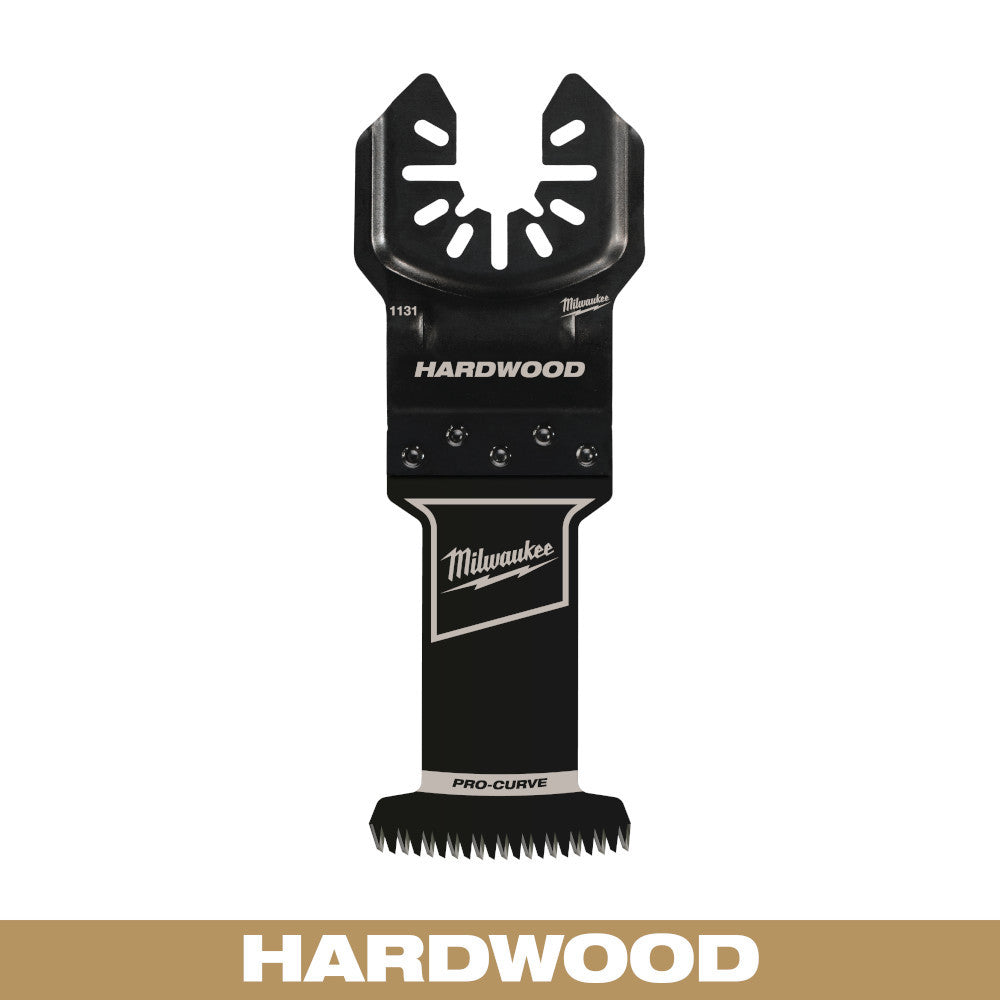 Milwaukee 49-25-1131 OPEN-LOK 1-3/8-inch Universal Fit HCS Japanese Teeth Hardwood Cutting Multi-Tool Oscillating Blade