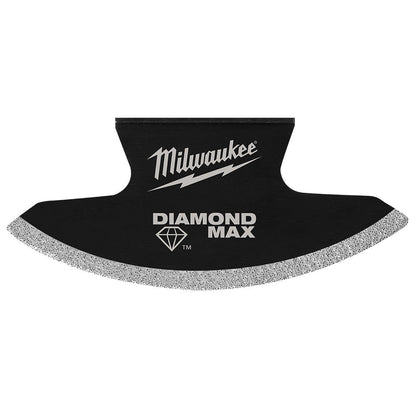 Milwaukee 49-25-2272 OPEN-LOK DIAMOND MAX Multi-Tool Oscillating Diamond Grit Grout Removal Blade