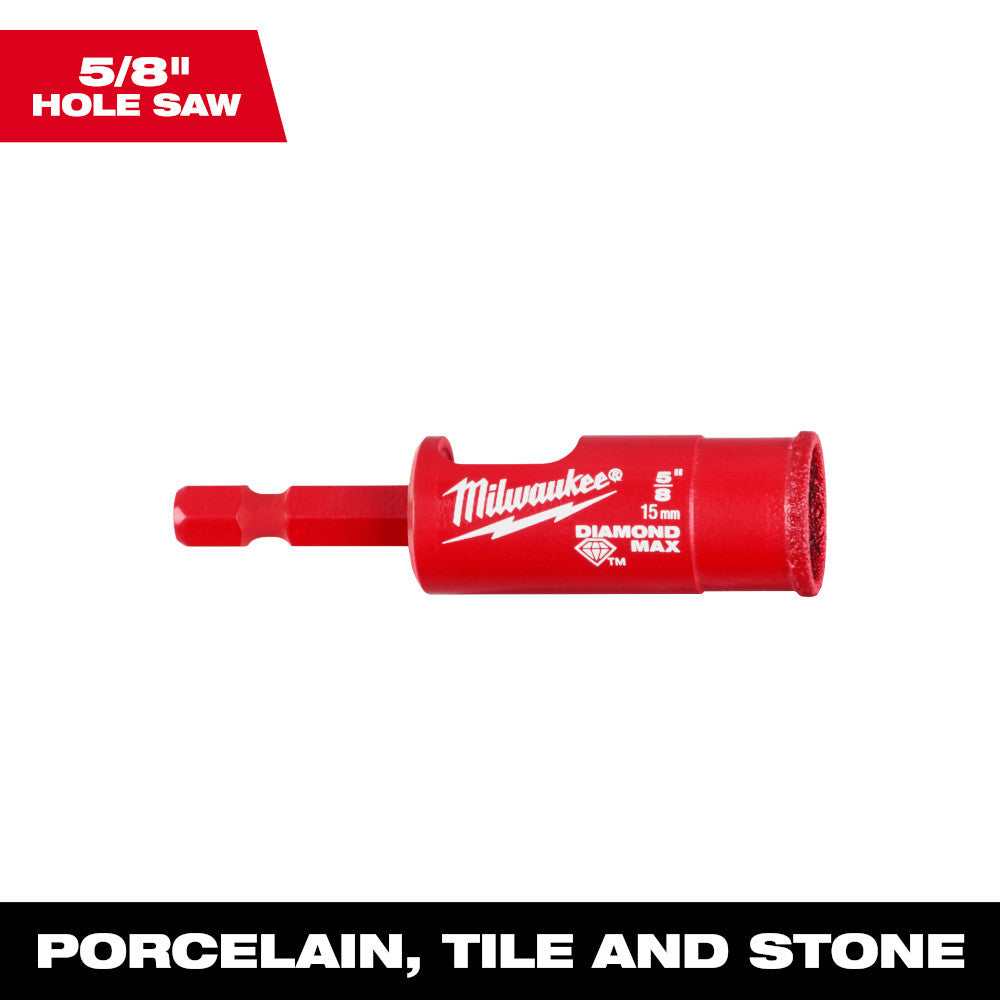 Milwaukee 49-56-0513 5/8 Inch Diamond Max Hole Saw