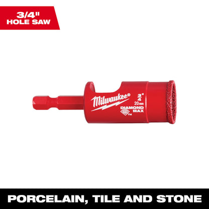 Milwaukee 49-56-0515 3/4 Inch Diamond Max Hole Saw