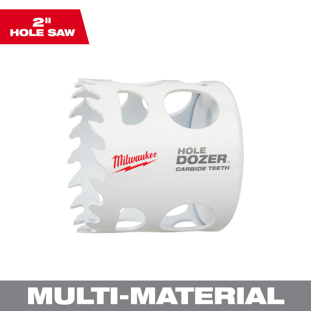 Milwaukee 49-56-0720 HOLE DOZER 2 Inch Hole Saw with Carbide Teeth