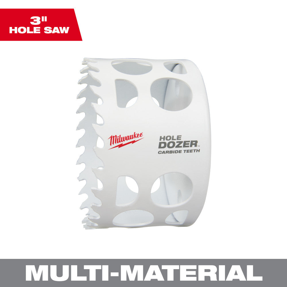 Milwaukee 49-56-0734 HOLE DOZER 3 Inch Hole Saw with Carbide Teeth