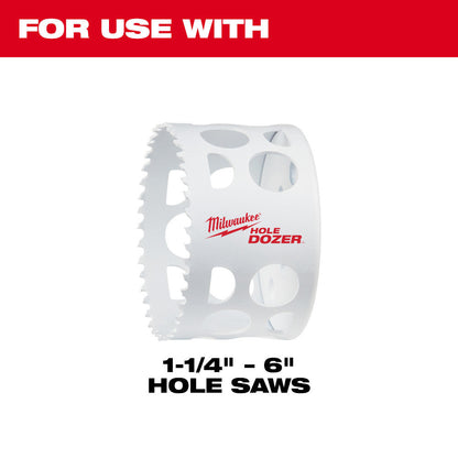 Milwaukee 3/8 inch Large Thread Quick Change Hole Saw Arbor