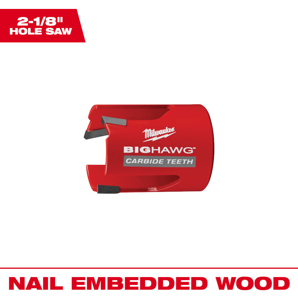 Milwaukee 49-56-9210 2-1/8 inch BIG HAWG with Carbide Teeth