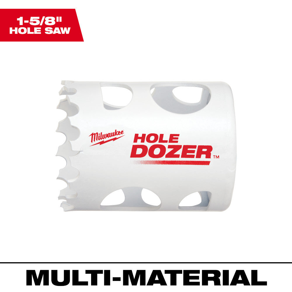 Milwaukee 49-56-0092 HOLE DOZER 1-5/8 Inch Bi-Metal Hole Saw
